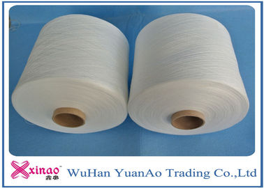 Off White Bleach White 100% Spun Polyester Yarn 40/2 Ring Spun